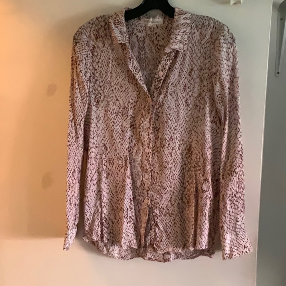 BCBGeneration Snack Print Blouse